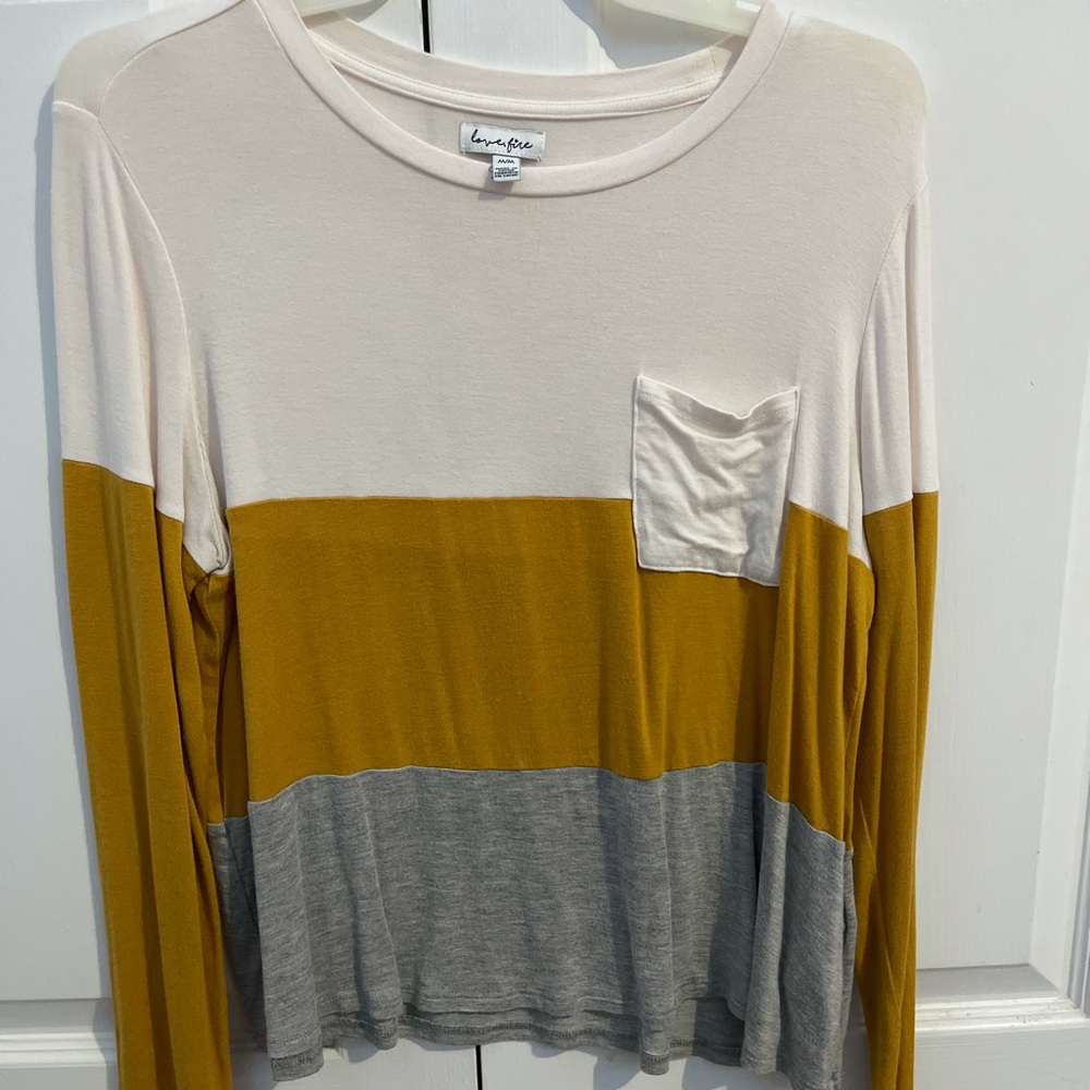 long sleeve top, Medium